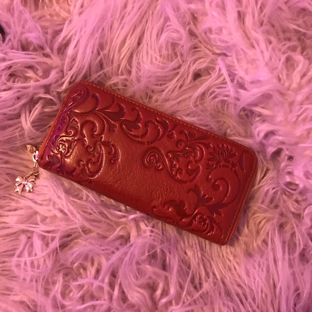 NWOT Western Brown Leather Wallet